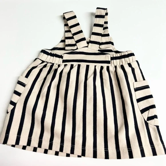 EUC H&M 2-4 Months Stripped Dress with Pockets - Picture 4 of 6